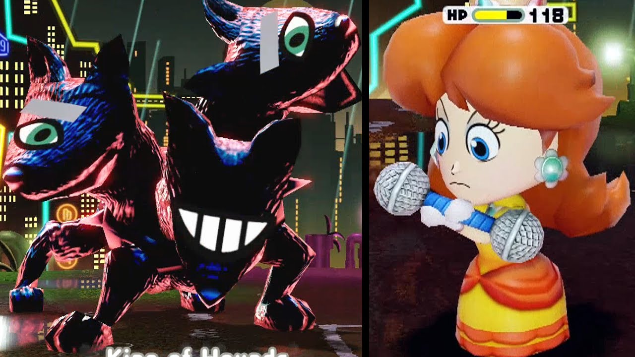 Super Mario Miitopia - KING OF HOUNDS Boss Battle (New Lumos 5th District) (Switch)
