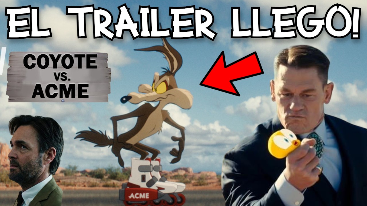 FECHA de ESTRENO del TRAILER de COYOTE VS ACME, YA esta LISTO! - TODO Sobre el TEASER