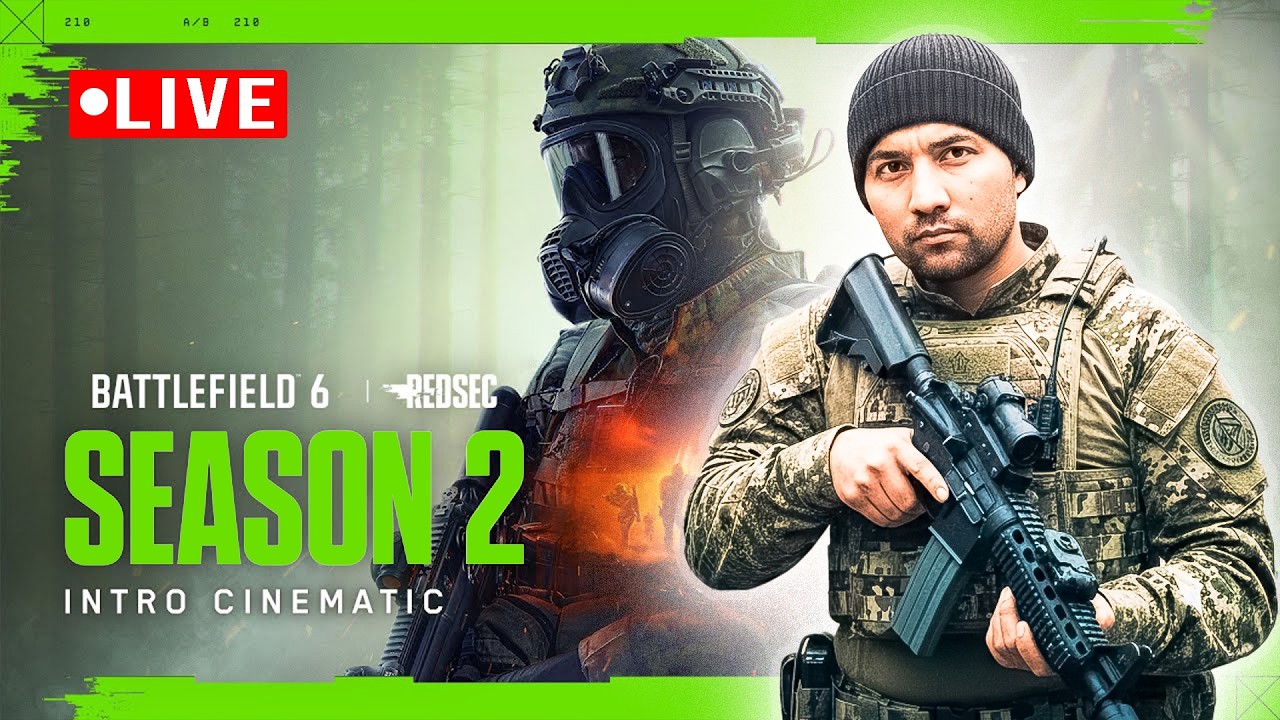 🔴BATTLEFIELD 6  Season 2 en Directo - REDSEC #WINS #redsec #live