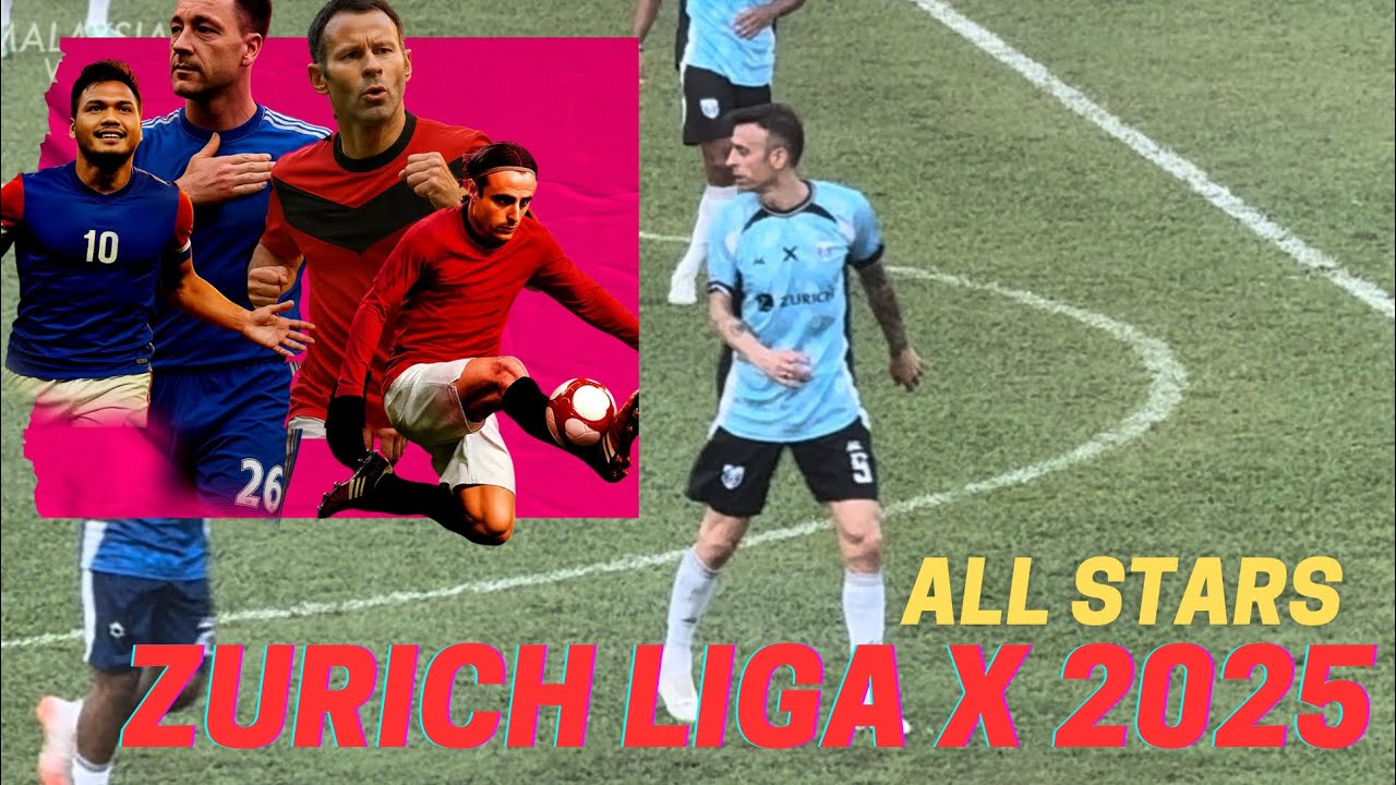 Berbatov pissed off in Zurich Liga X Malaysia 2025 All Stars in Kuala Lumpur