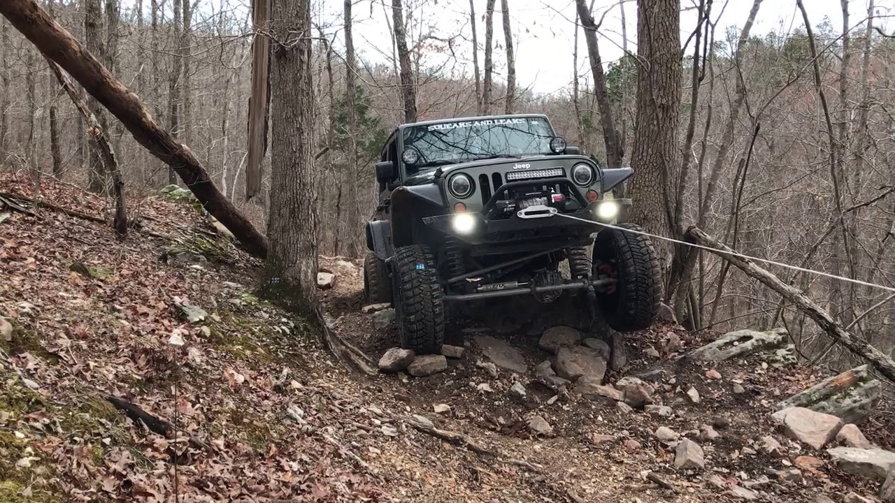 Synthetic Winch Line Breakage