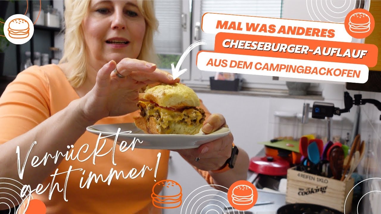 Cheeseburger Auflauf aus dem Campingbackofen | Den MUSST du probieren!