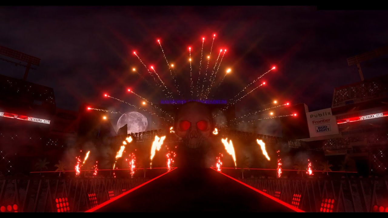 WWE WrestleMania 37 STAGE REVEAL! Opening Pyro & Edge vs Roman Reigns vs. Daniel Bryan Entrances