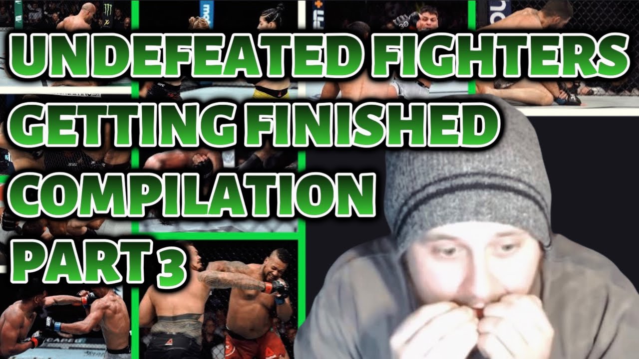 MMA GURU Reacts To UNDEFEATED Fighters Getting FINISHED Compilation! Part 3