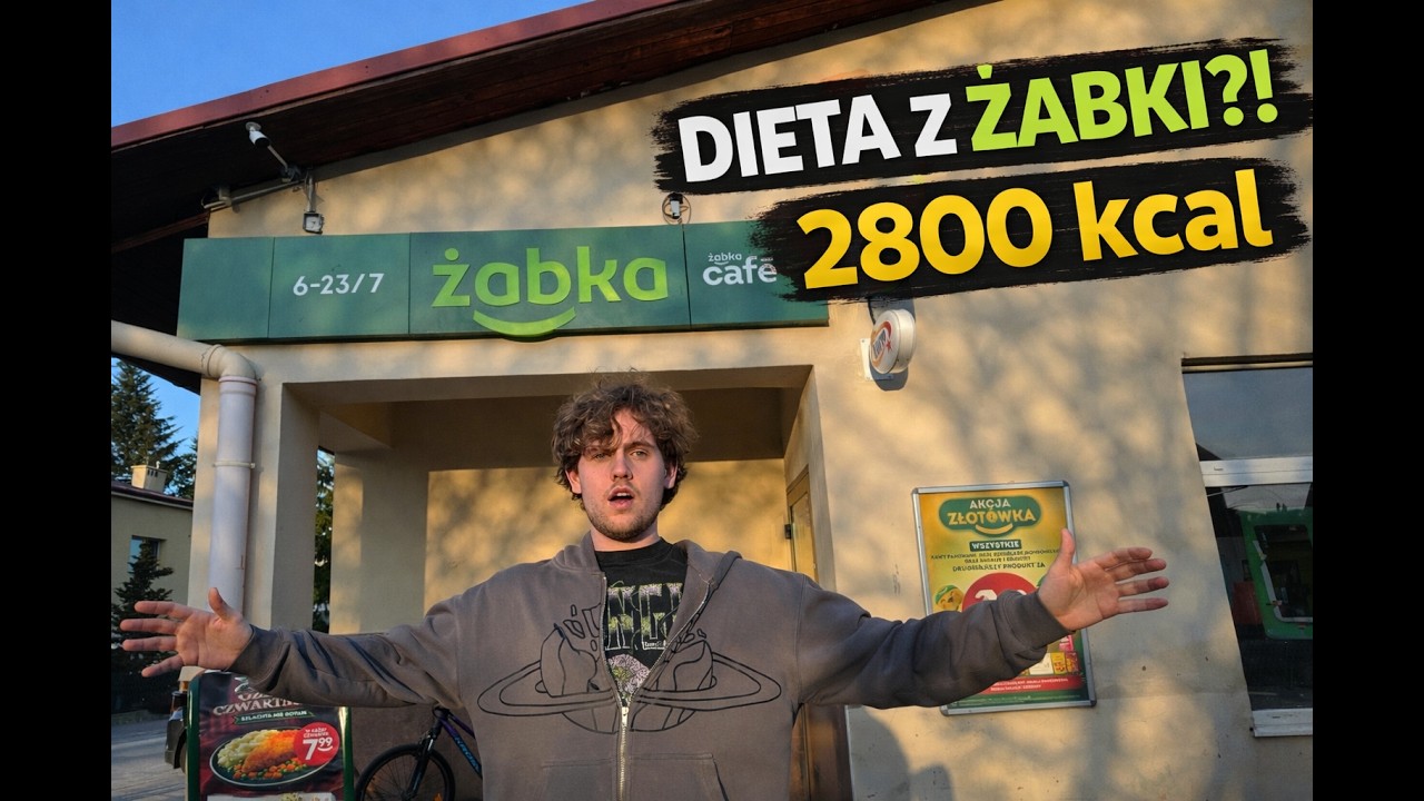 DIETA Z ŻABKI? 2800 kcal + Street Workout