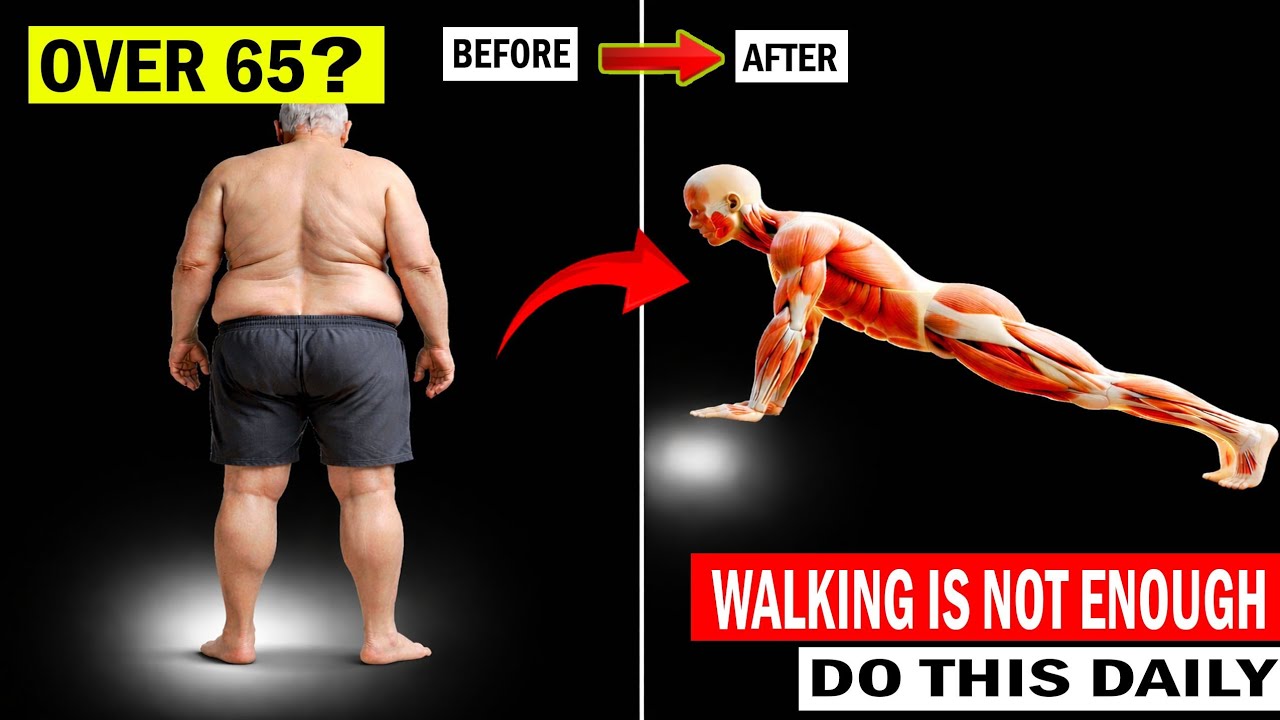 Over 65? Stop Walking 🚶‍♂️ | 3 Exercises That Work Better | Senior Wellness Guide