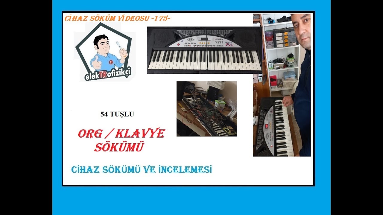 Org / Klavye Sökümü _ Bugün Ne Sökelim? -175-