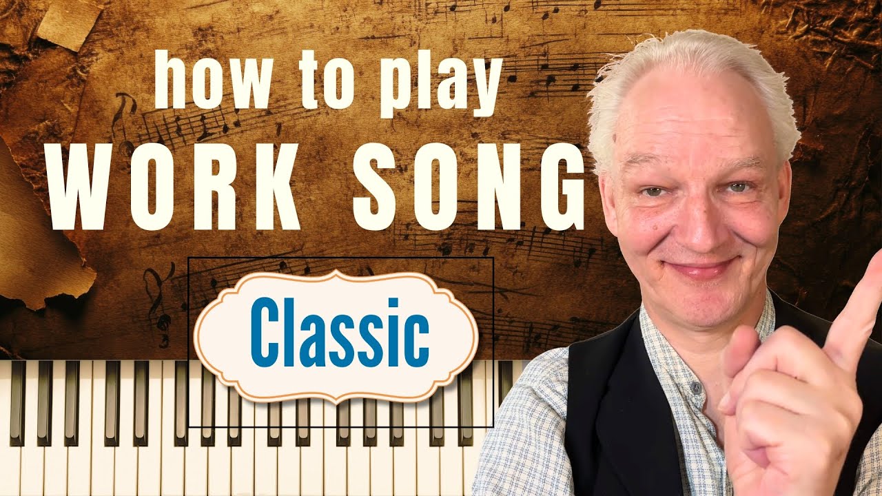 Work Song, Piano Tutorial (Blues/Jazz Standard)