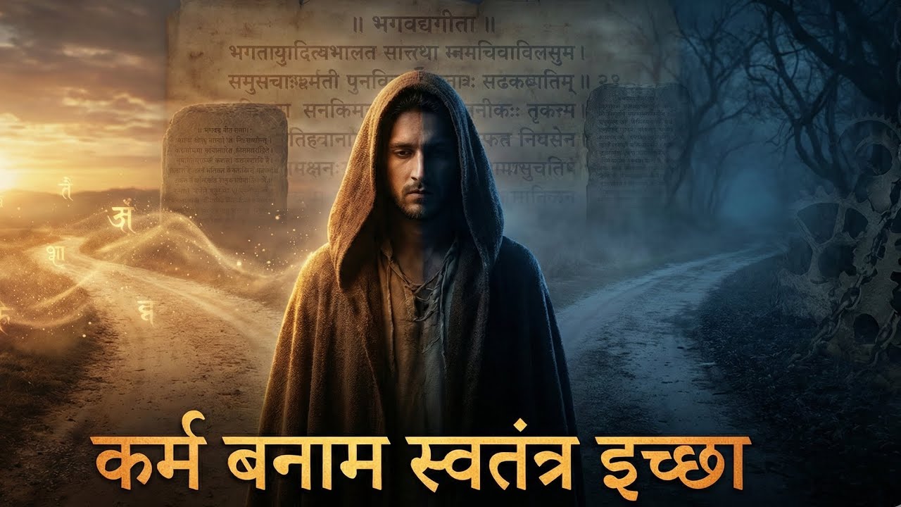 जो हुआ, वो कर्म था। जो कर रहे हो, वही स्वतंत्र इच्छा है। Karma vs Free Will — Fate or Choice?