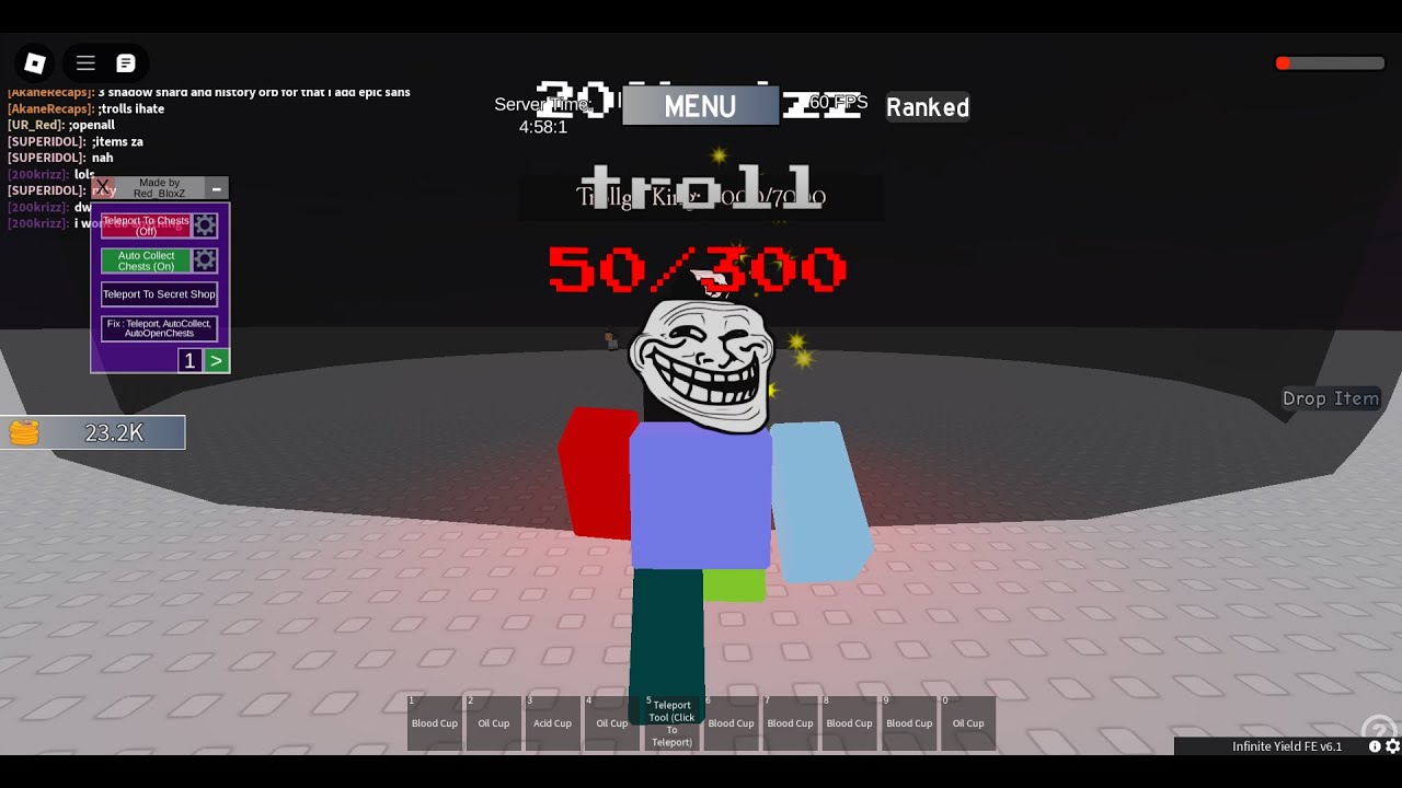 Roblox Untitled Trollge Universe Script(PASTEBIN)