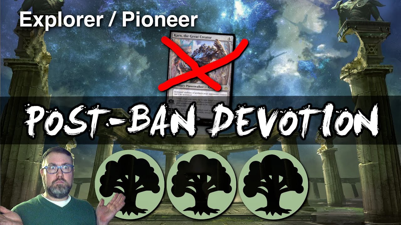 Can GREEN DEVOTION win without KARN??? | Explorer aka Pioneer Lite | MTG Arena Gaming