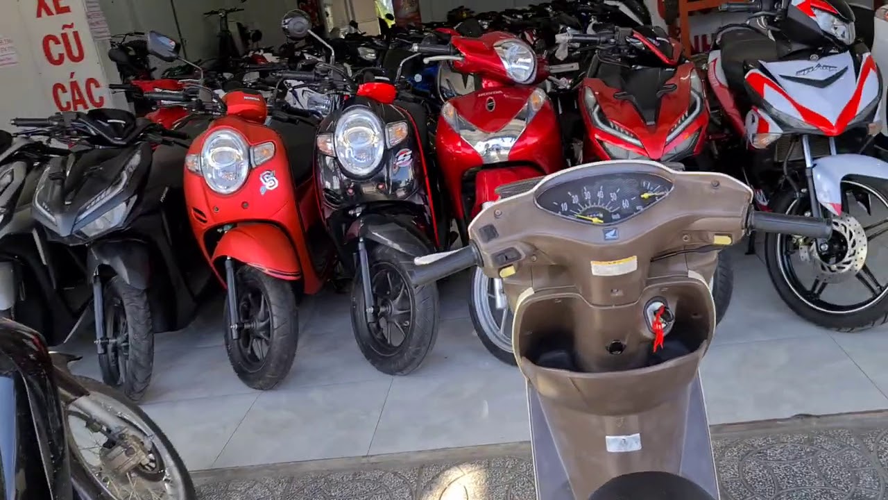 Honda xe ga 50 Cesta độc lạ Hòn Đất 😄