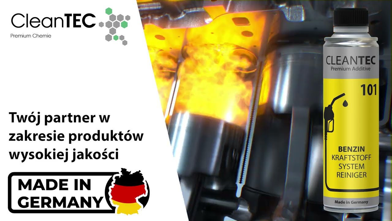 CleanTEC Premium Chemie: 101 BENZYNA Środek do czyszczenia układu paliwowego