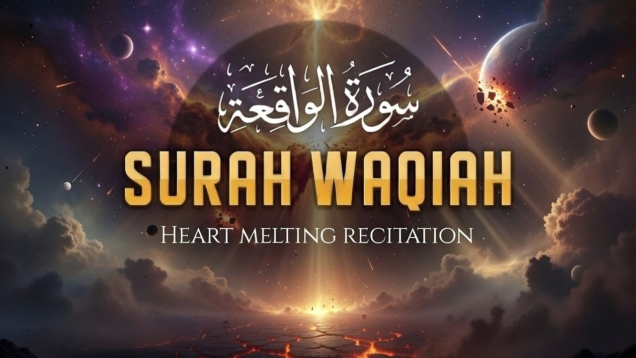 Surah Al-Wāqi‘ah (سورة الواقعة) Beautiful Heart Touching Quran Recitation | Calm & Relaxing Quran