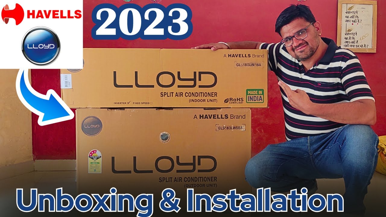 Lloyd AC Installation Review & Feature 2023 ⚡ Lloyd 1.5 Ton Inverter Split AC 2023 @Dealfixkaro