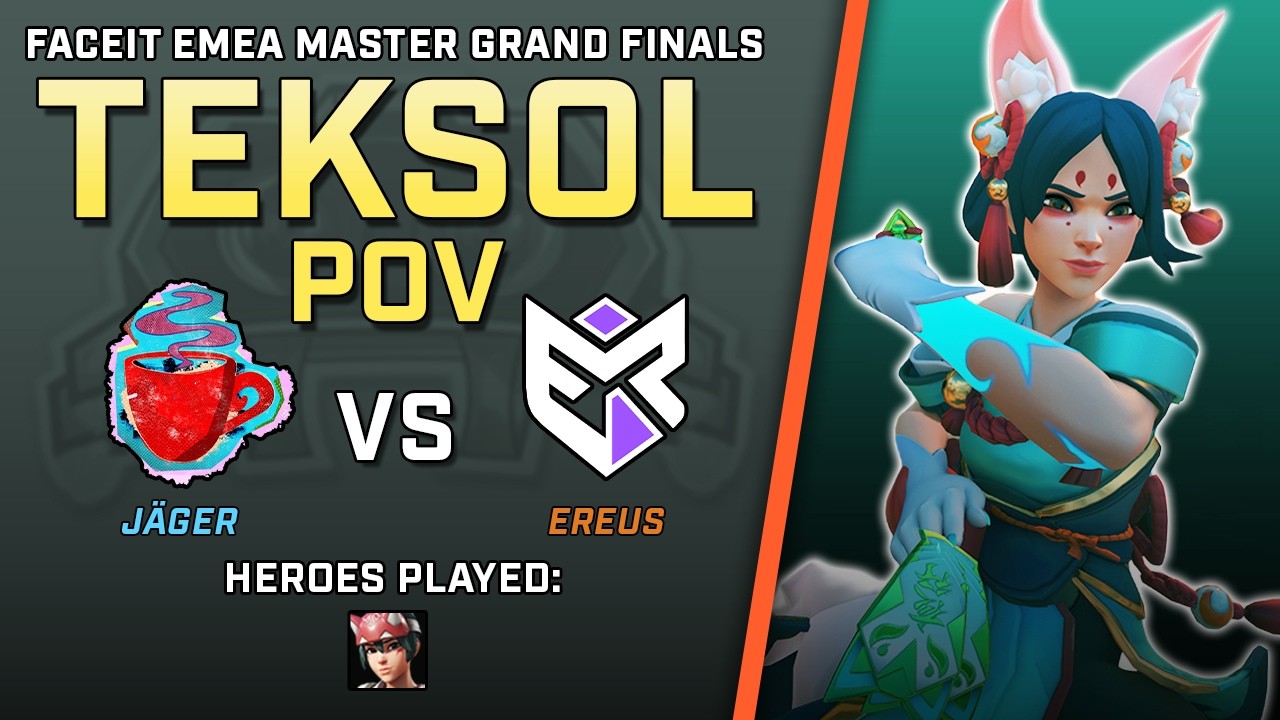 [ Teksol ] Making Impact KNOWN | JÄGER vs EREUS | Faceit EMEA Master Grand Finals
