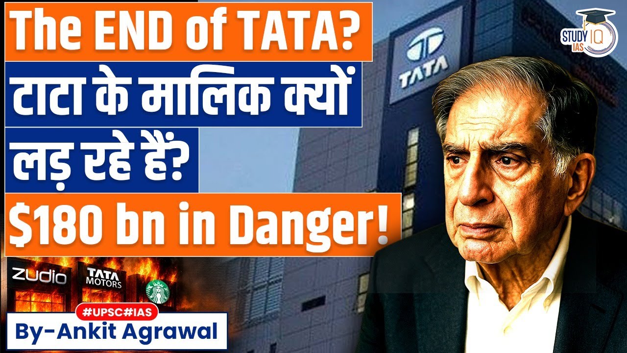 The END of TATA? Why are Tata bosses fighting? Ankit Agrawal Study IQ