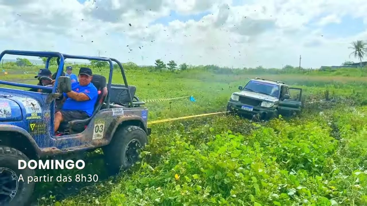 Repórter Aventura -  Offroad em São José do Mipibu com o Jeep Ação