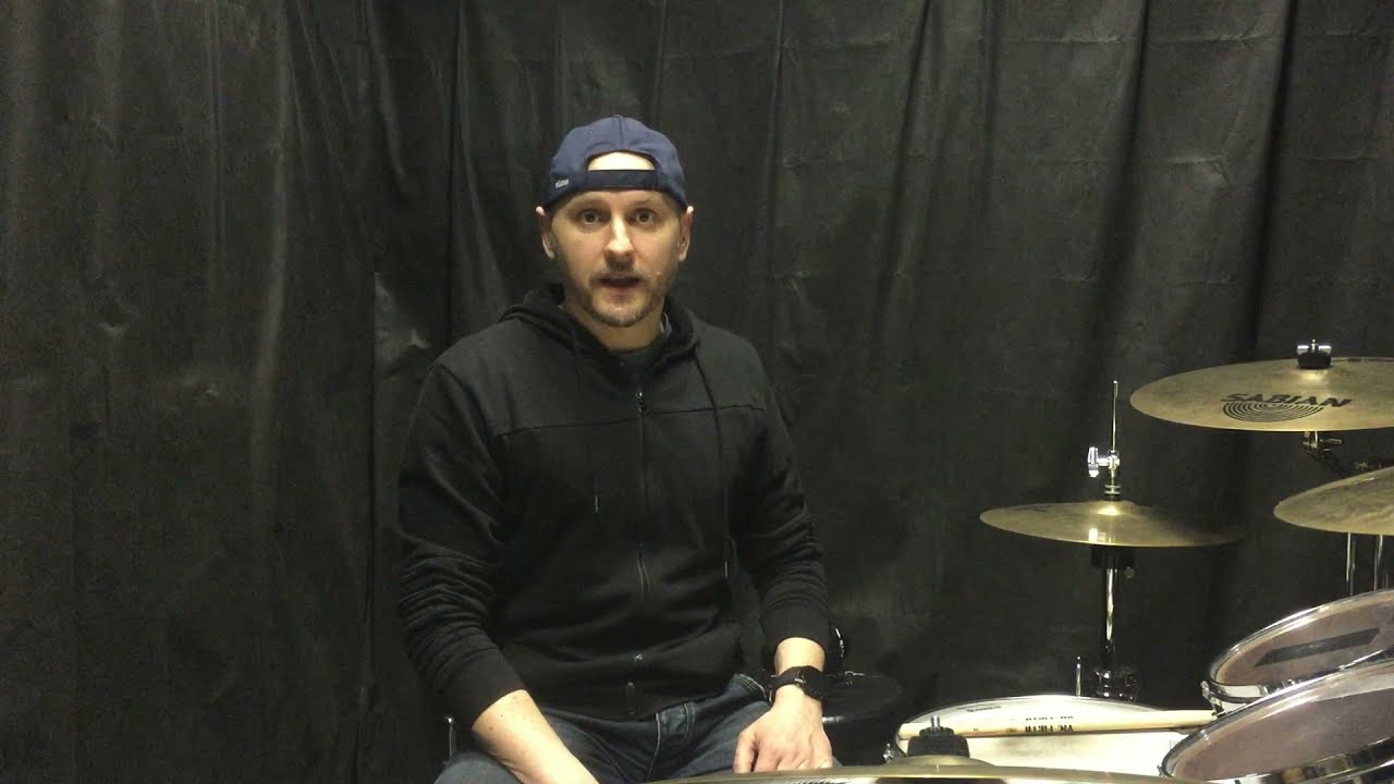 Šestnáctinové breaky - lekce bicí - Roman Sobotka(16th note drum fills - drum lesson)