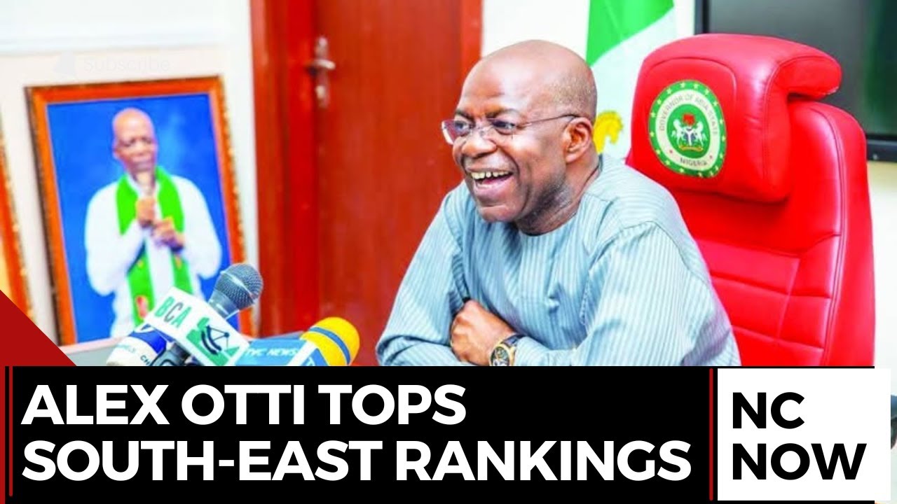 Abia&rsquo;s Alex Otti Ranked Best Governor in South-East