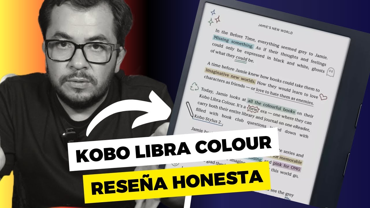 KOBO LIBRA COLOUR: Reseña y opinión honesta