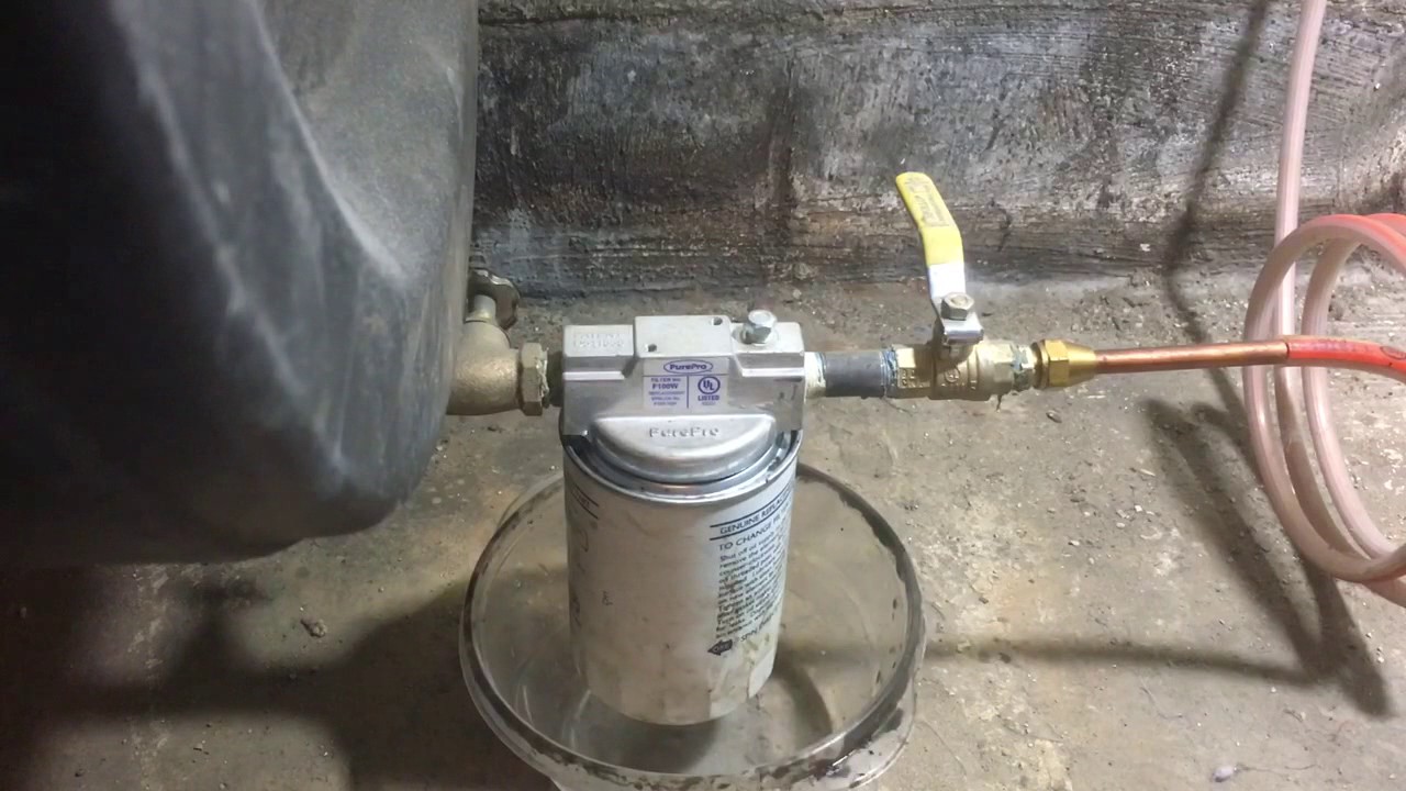 How To Replace an Oil Tank Filter