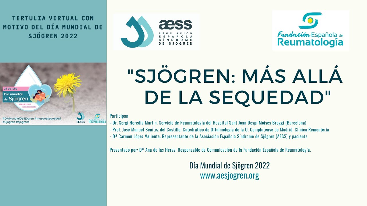 SJÖGREN: MÁS ALLÁ DE LA SEQUEDAD