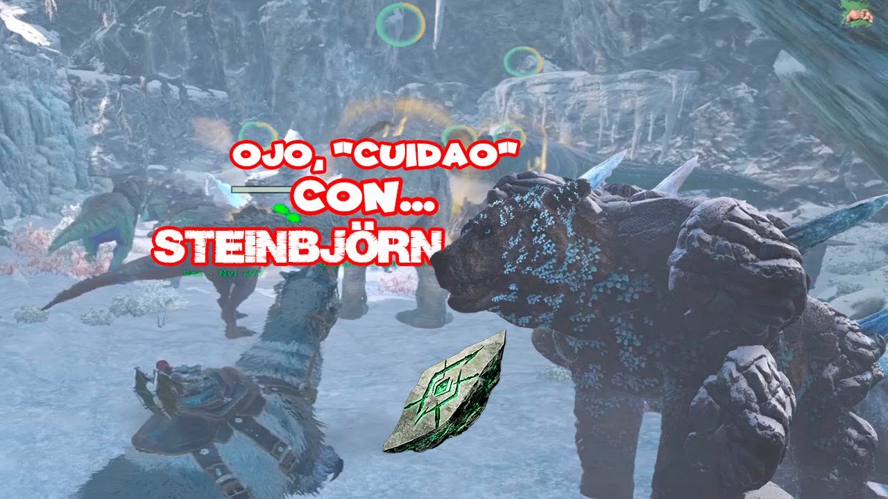 Mini Boss Steinbjörn Tips (Jotunheim) ▬ Mapa Fjordur Ark