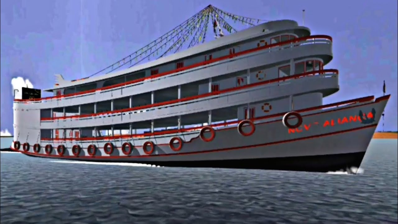 N/M NOVO ALIANÇA SAINDO DO CAREIRO INDO A MANAUS: Amazon Hydro Transport.