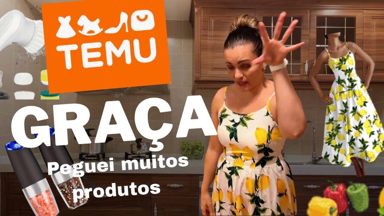 COMPREI tudo isso por ZERO dólares! Testei as ofertas secretas da TEMU! 🤯🇺🇸🇧🇷
