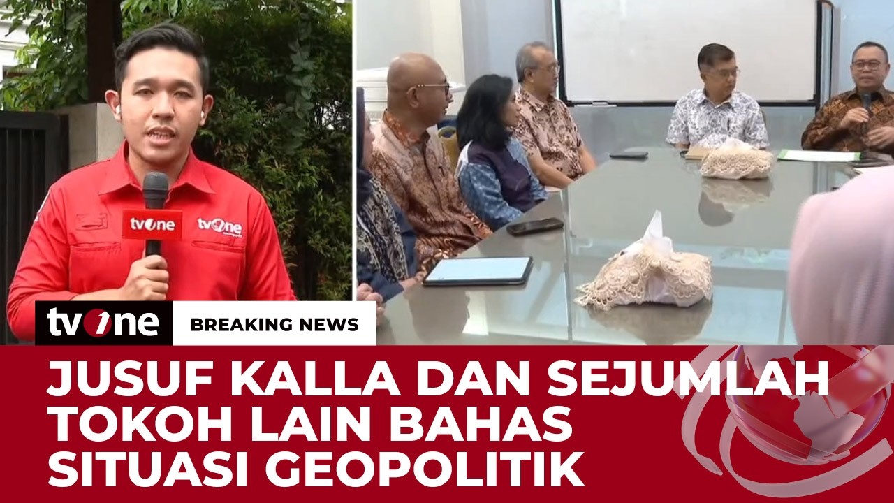 Sejumlah Tokoh Berkumpul di Kediaman Jusuf Kalla Bahas Situasi Geopolitik | Breaking News