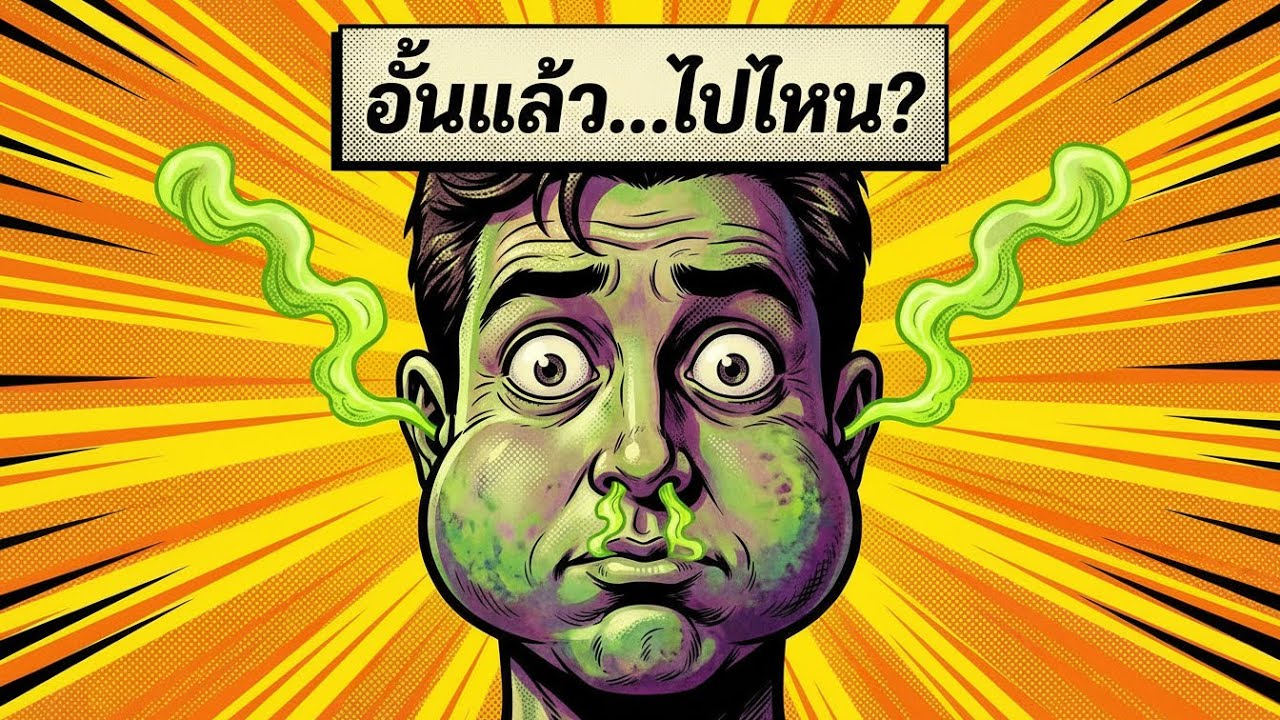 อั้นตดไว้นานๆ    มันจะ ออกทางปาก จริงไหม วิทยาศาสตร์มีคำตอบ