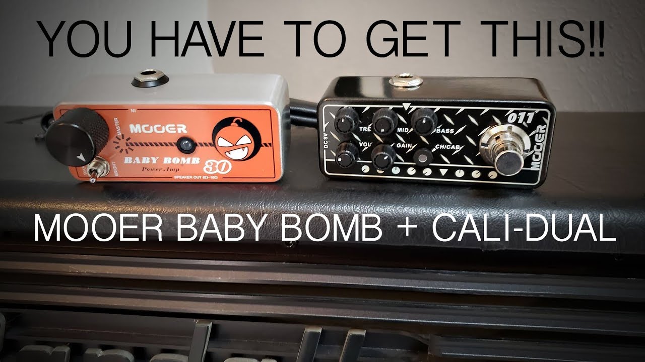 Mooer Baby Bomb 30 + Cali-Dual Rectifier