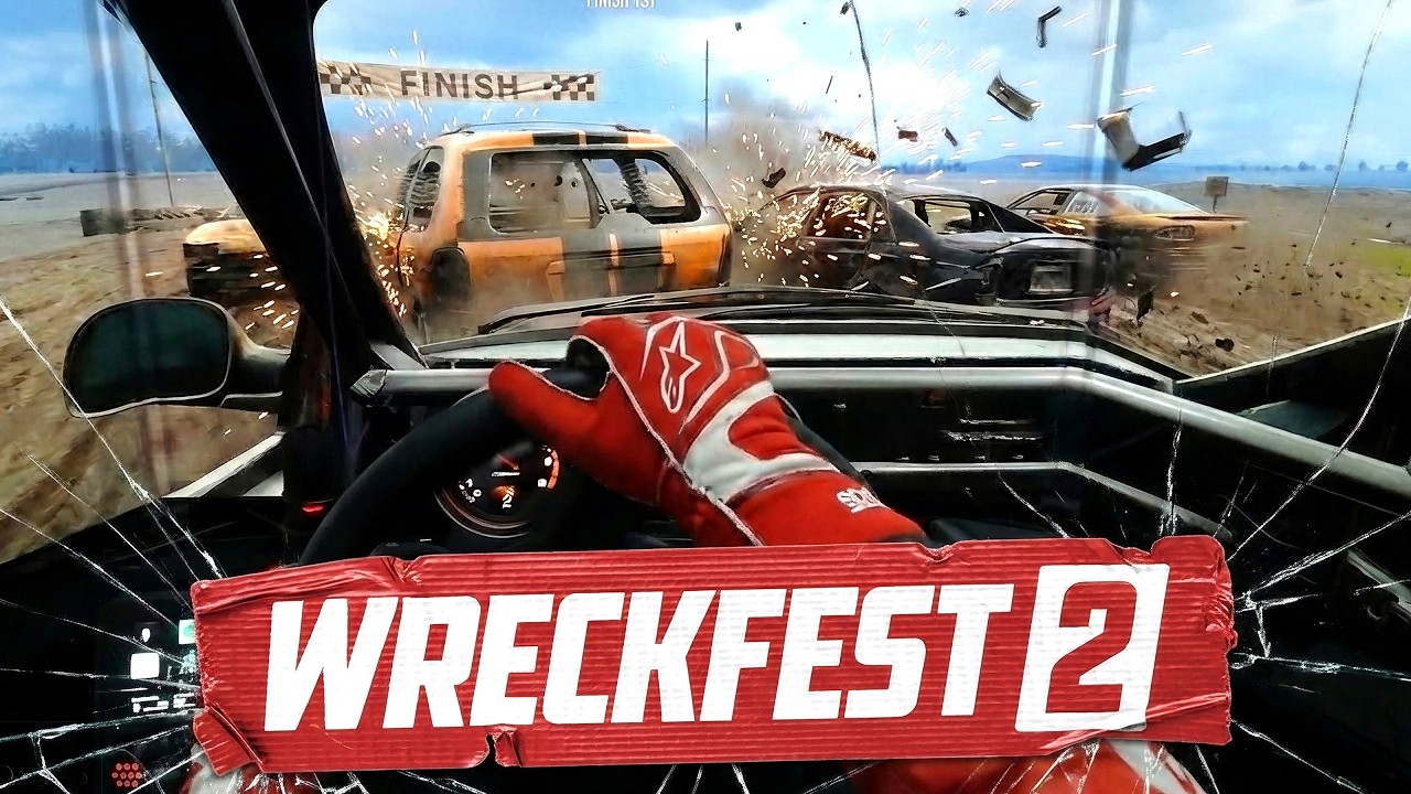 LIVE Now: WRECK FEST 2 Madness on a 4090 RTX MOTION SIM