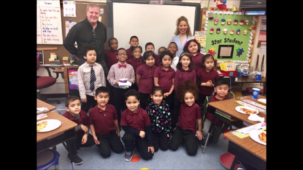 Rachel Bey-Burghart So.Main St. School Pleasantville - Teacher of Month visit 1 31 17