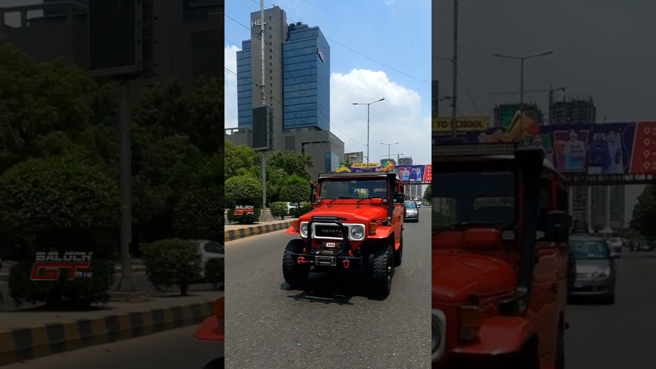 Land cruiser BJ41 #karachi #BalochGT