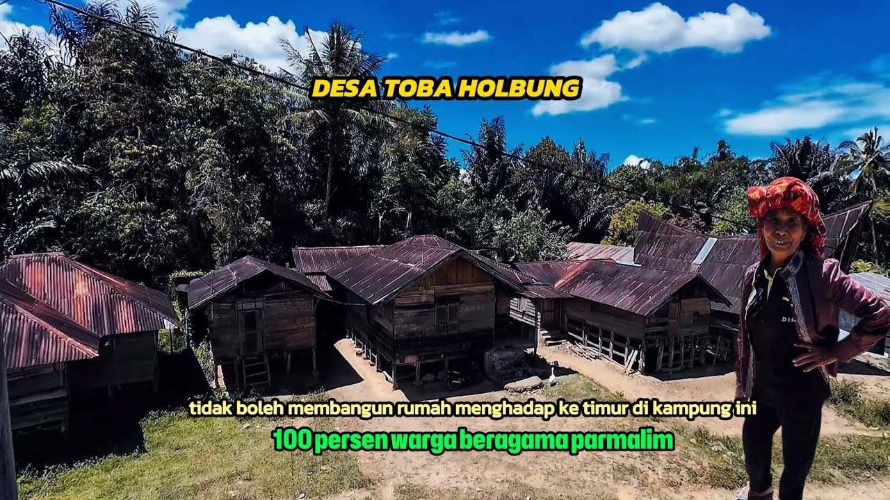Desa Tobaholbung‼️Perkampungan Agama Parmalim yang masih mempertahankan tradisi