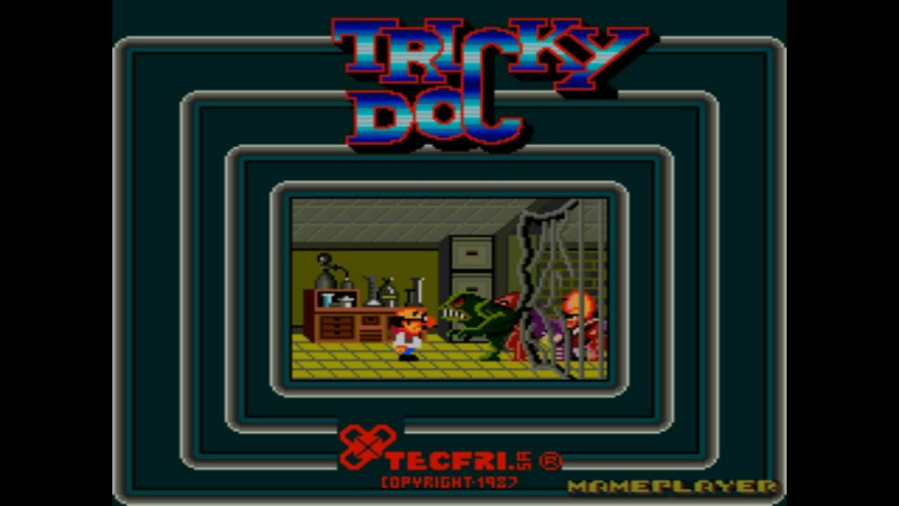 Tricky Doc 1987 Tecfri Mame Retro Arcade Games