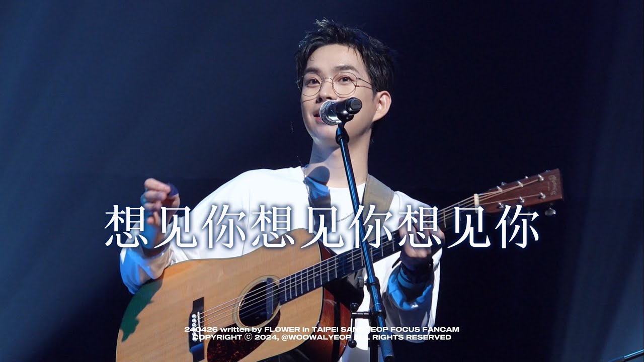 [4K] 240426 루시(LUCY) - 想见你想见你想见你(Miss You 3000) 상견니ost 최상엽 직캠 SANGYEOP | written by FLOWER in TAIPEI