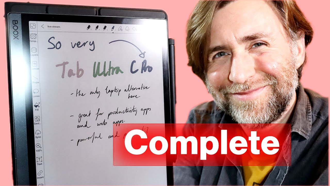 In Depth Complete Guide to the Onyx Boox Tab Ultra C Pro