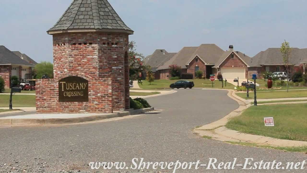 Tuscany Crossing Subdivision Neighborhood - Haughton, LA
