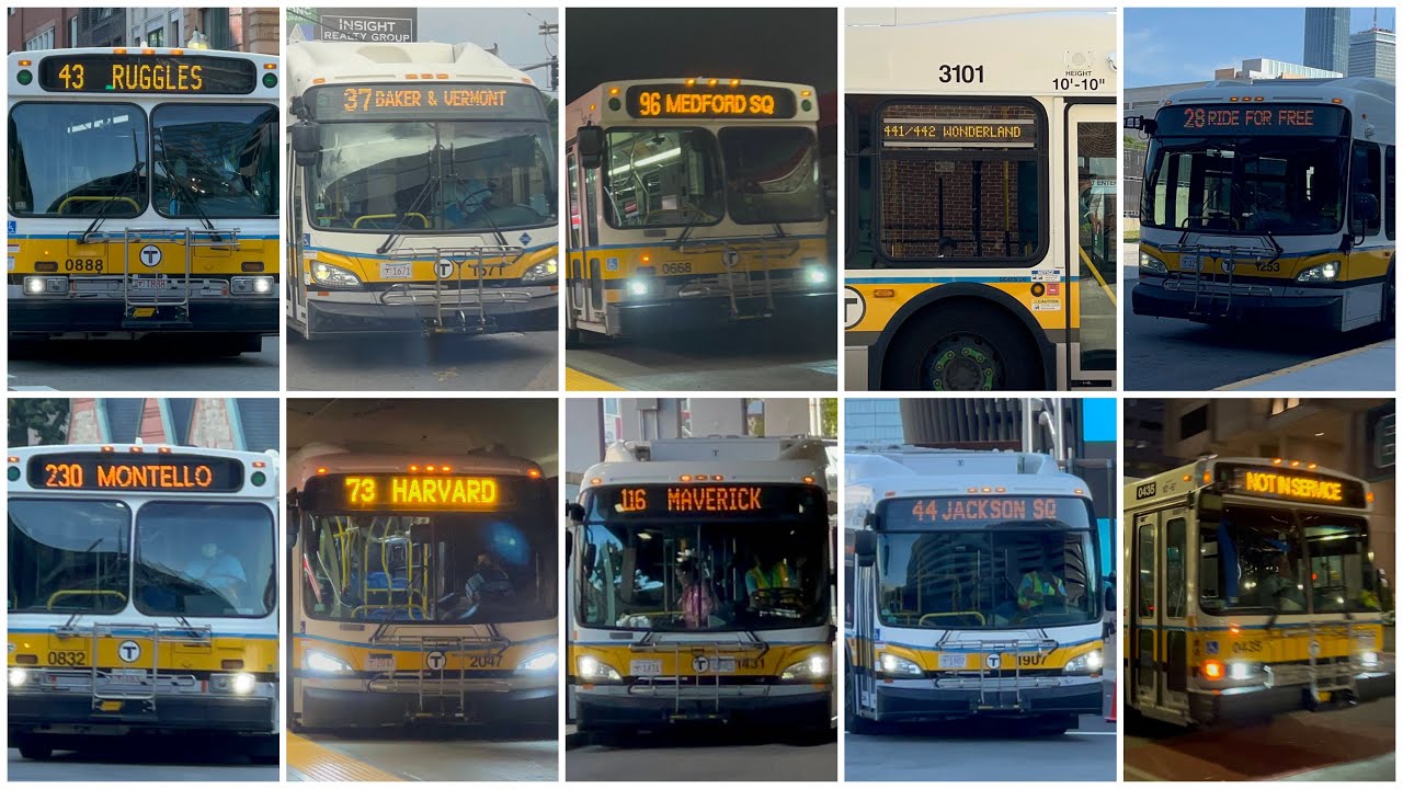 MBTA - Bus & Subway Action in Massachusetts [ft. @awh.a1ice!] ~ Summer Special 2022