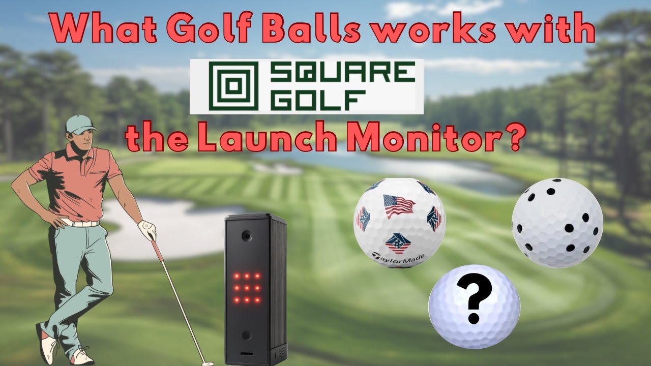 I tested a way to use ANY ball with the Square Golf launch monitor!  A definite money saver