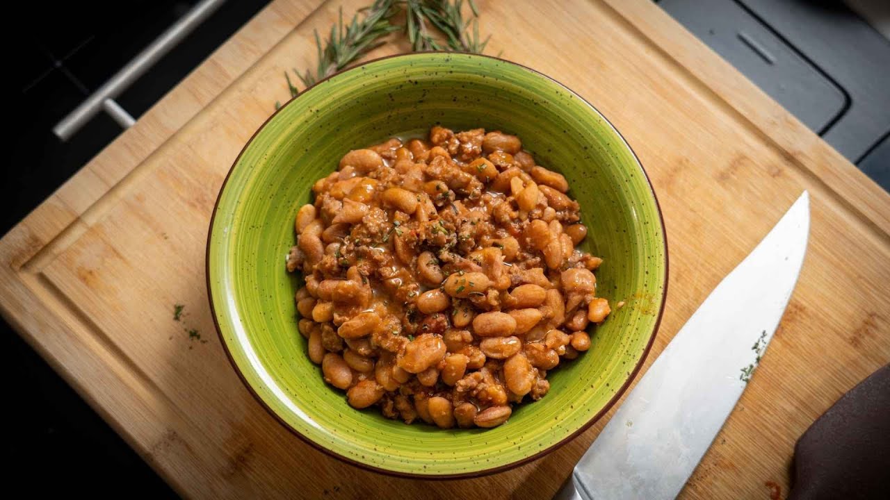 Fagioli alla Bud Spencer | Ricetta veloce con le pentole AMC