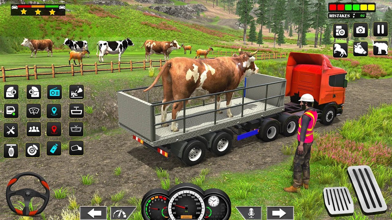 Animal Transporter Truck -  Farm Animals Transport Truck