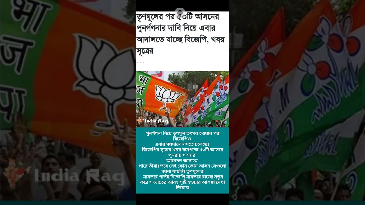 Counter attack of BJP