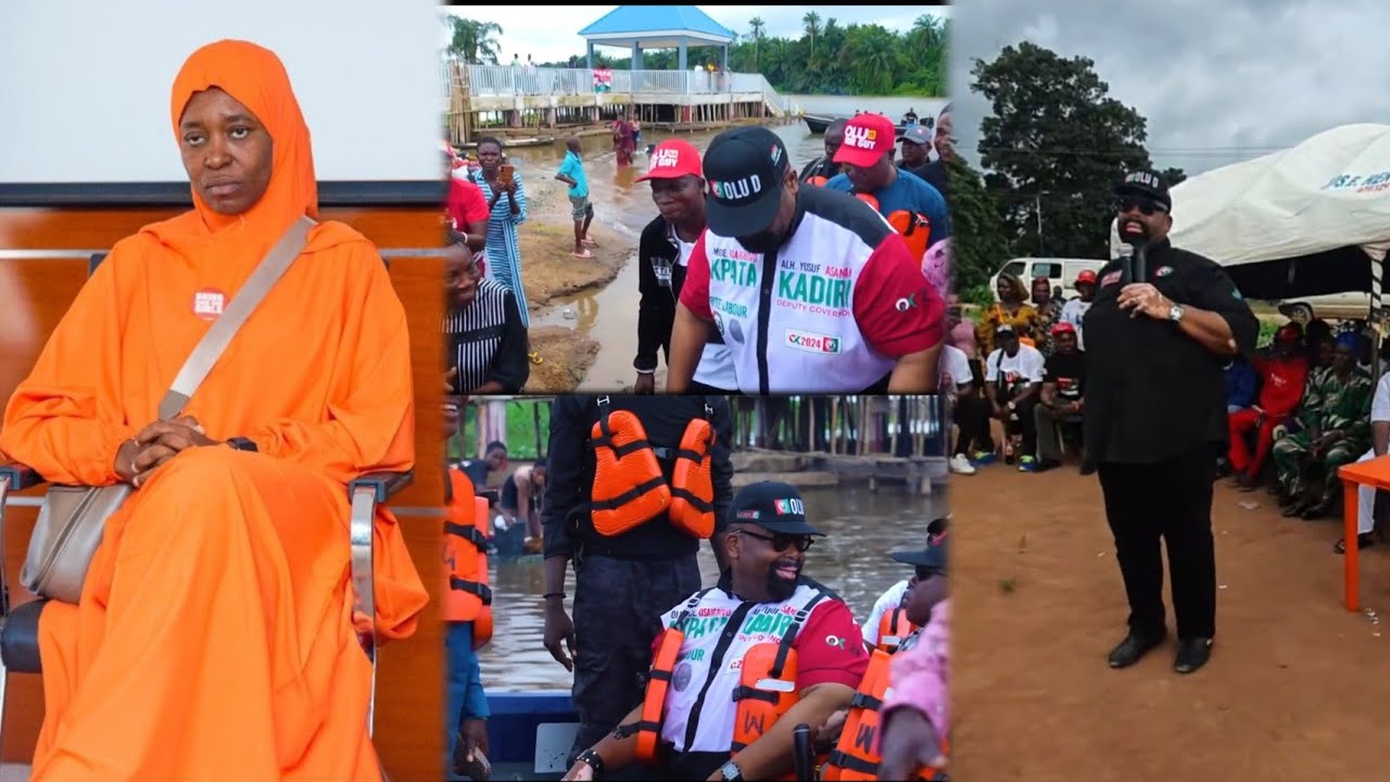 Aisha Yesufu, Olumide Akpata's & Other Obidient Took Edo LP Campaign To River Area's Of Edo State