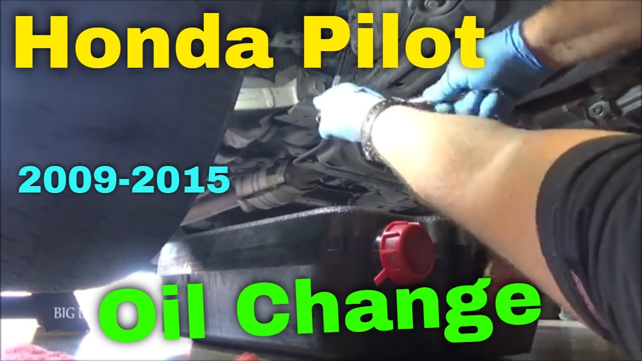 Замена масла Honda Pilot (2009-2015)