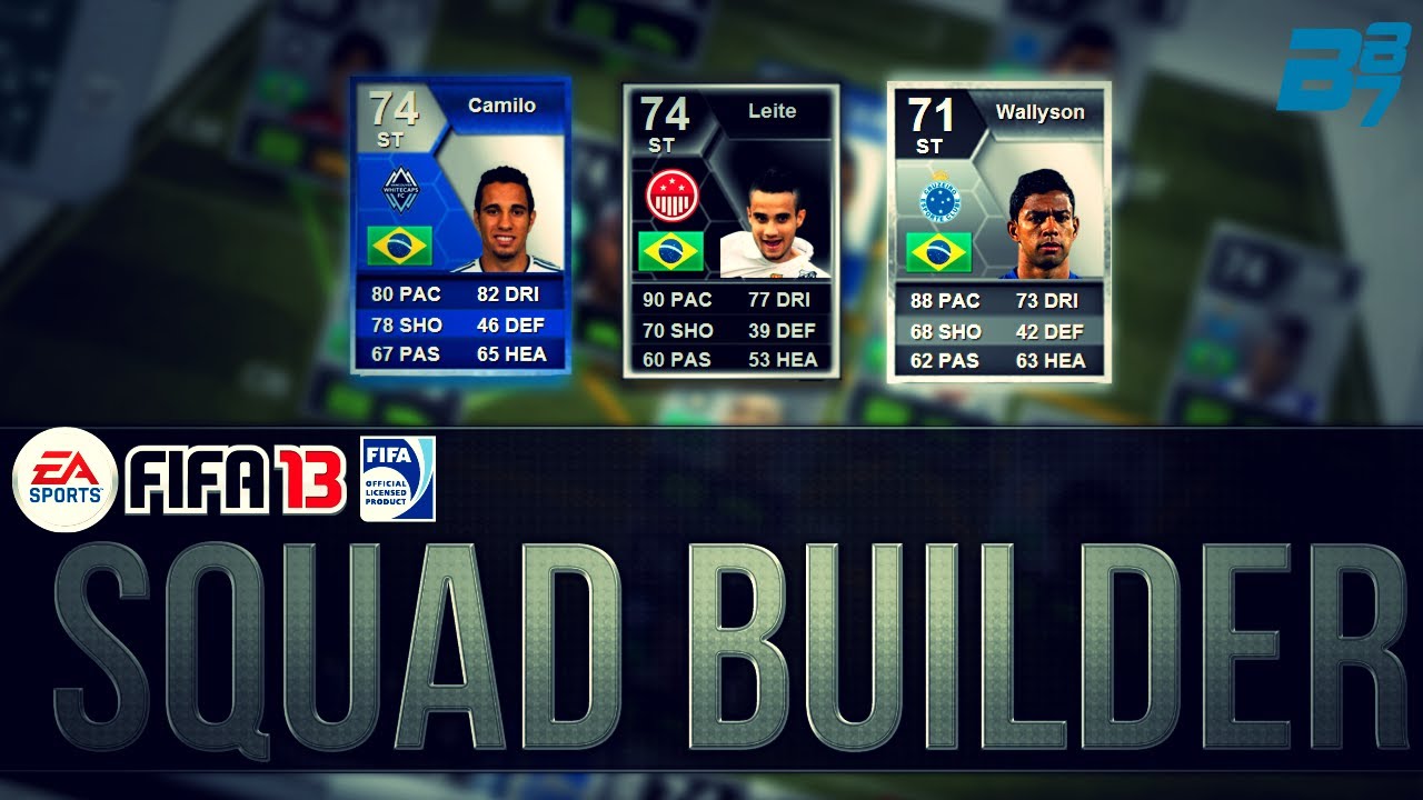 INSANE BRAZIL SILVER SQUAD! w/IF MAIKON LEITE/TOTS CAMILO | FIFA 13 Ultimate Team Squad Builder