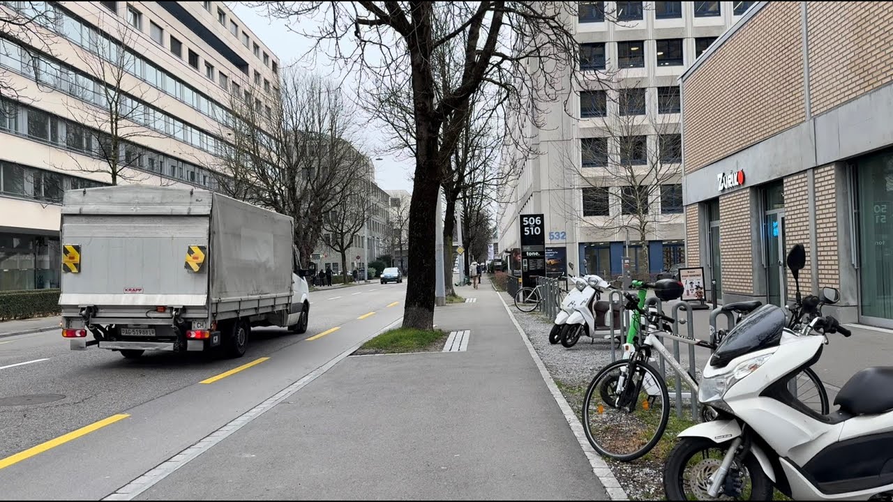 Mein Spaziergang vom Letzipark zum Bahnhof Zürich Altstetten (25.02.2025)